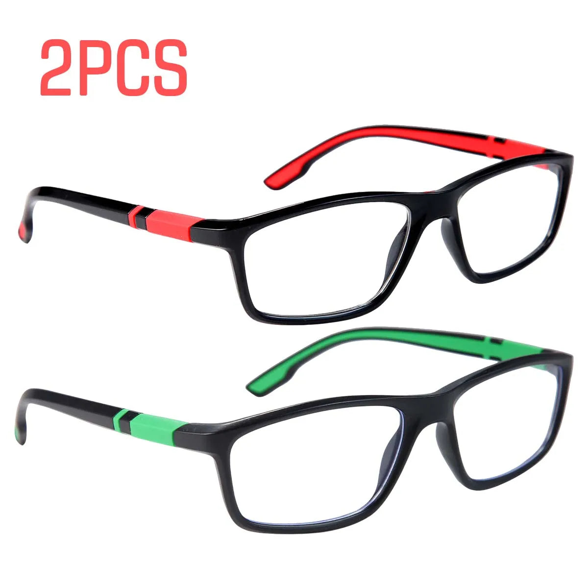 VOPHA Autofocus Reading Glasses – HD Clear Lenses, Unisex 1-4 Pack Reading Glasses Qst 2pc-L6