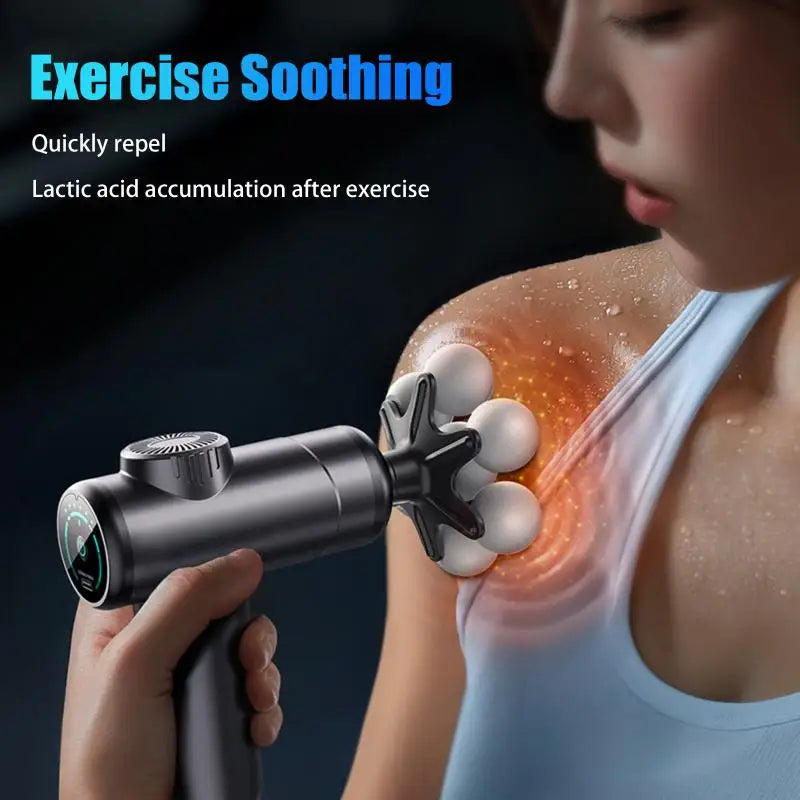 Massage Gun Replacement Heads – ABS Attachment Set | Qme Massager Attachment Set Qme