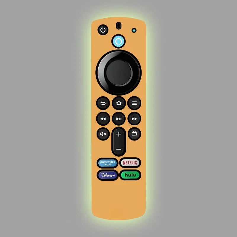 Silicone Case for Fire TV Stick 4K MAX Remote L5B83G – 6 Colors Remote Control Case Qme Orange