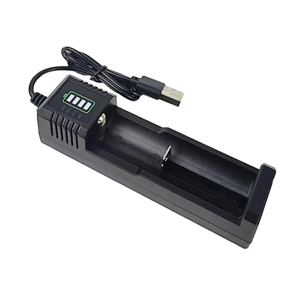 USB Smart Lithium Battery Charger – 1/2/4 Slot 18650 21700 Lithium Battery Charger Qme