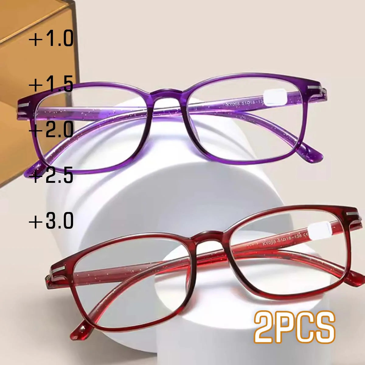 VOPHA Anti Blue Light Reading Glasses +1.5–+3.0 | Men & Women Reading Glasses Qst