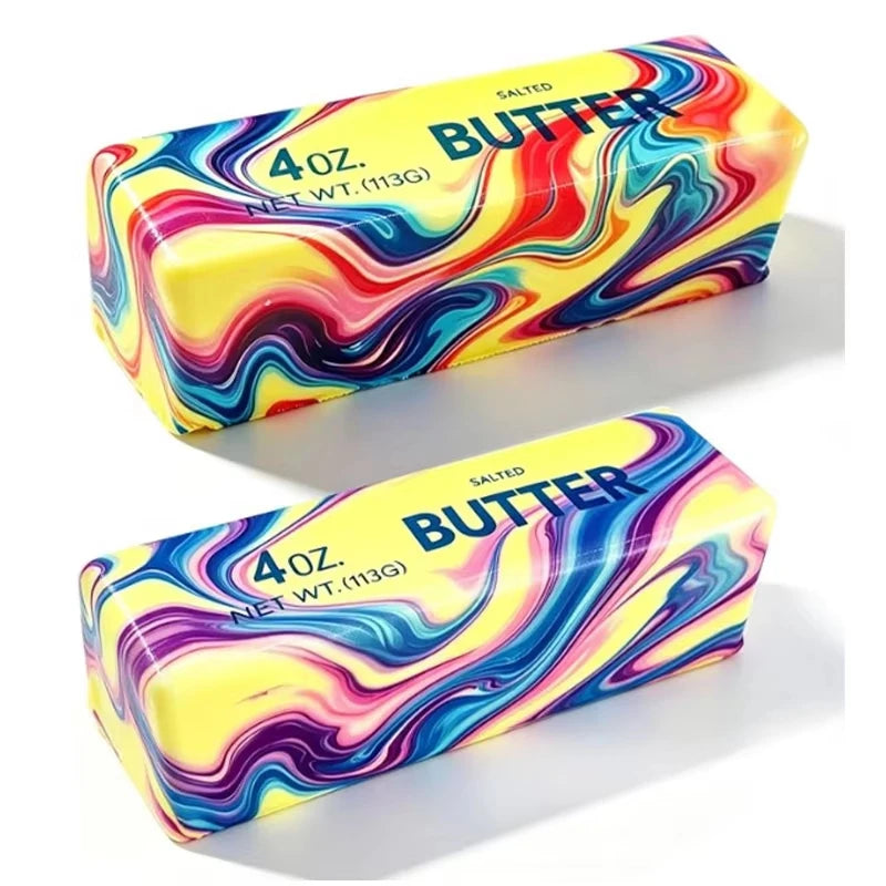 Squishy Butter Stick Fidget Toys – Soft Stretchy Sensory Squeeze Fidget Sensory Toy Qst