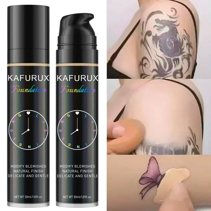 Waterproof Liquid Foundation & Concealer | 8 Shades, 24Hr Wear Liquid Foundation Qme