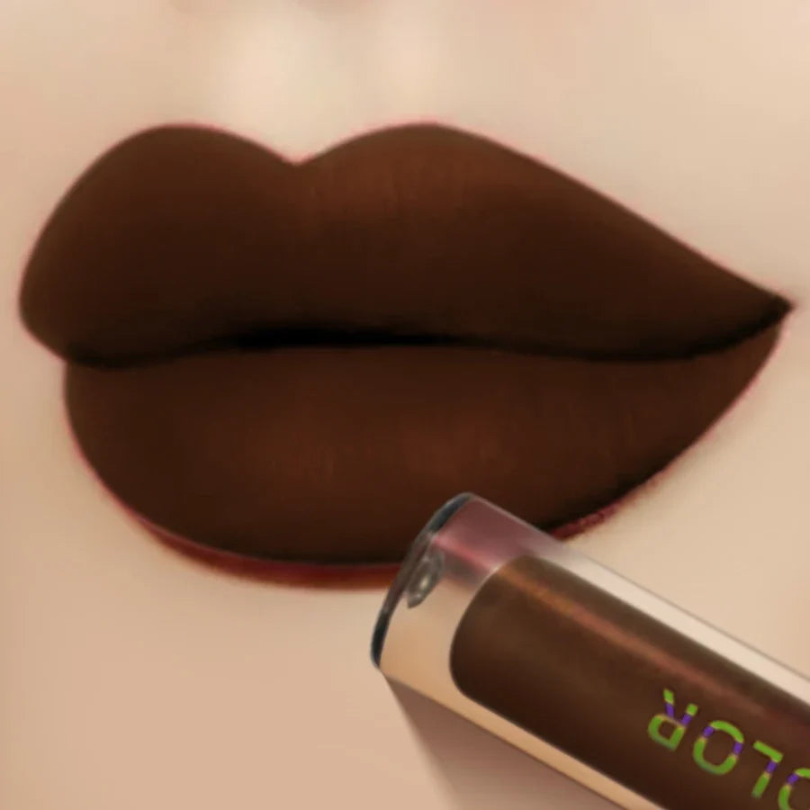 Matte Waterproof Liquid Lipstick – Velvet Long-Lasting Lip Gloss Liquid Lipstick Qme