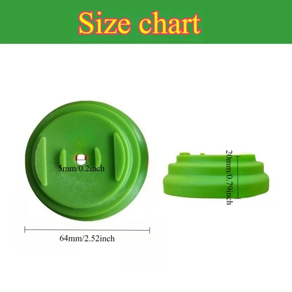Grass Trimmer Head Cap Brush Cutter Blade Cover – 3 Pack Trimmer Head Cap Qme