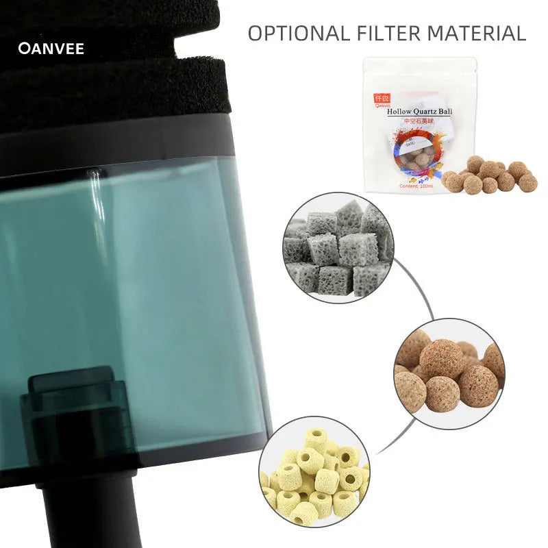 Bio Ceramic Aquarium Filter Media – Hollow Quartz Balls & Rings Aquarium Filter Media Qme