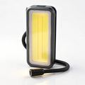 BORUiT COB LED Work Light 750LM Rechargeable Magnetic Flashlight LED Work Light Qst 1PC