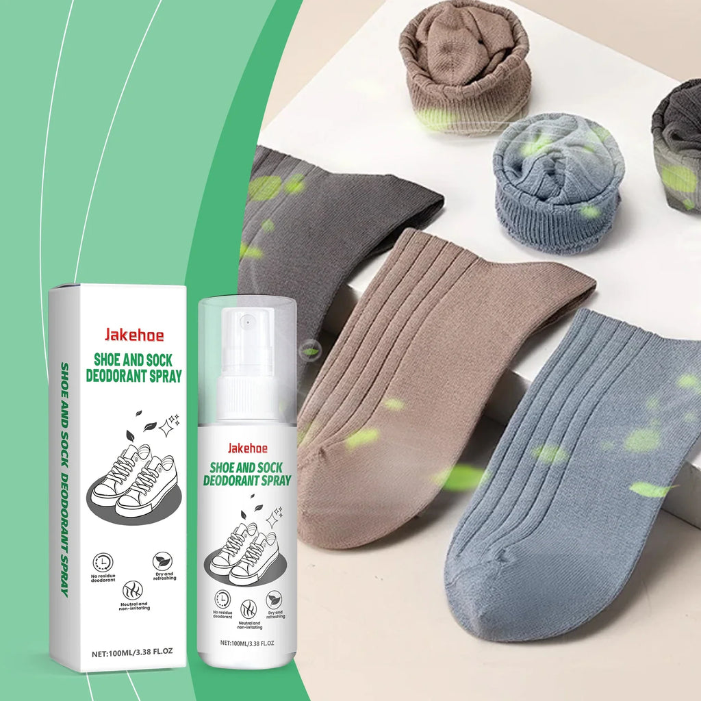 Shoe & Sock Deodorizing Spray | Antibacterial, Long-Lasting Shoe Deodorizing Spray Qme