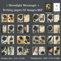 32-Sheet Vintage Rose Scrapbooking Background Paper Set Scrapbooking Paper Qme 2