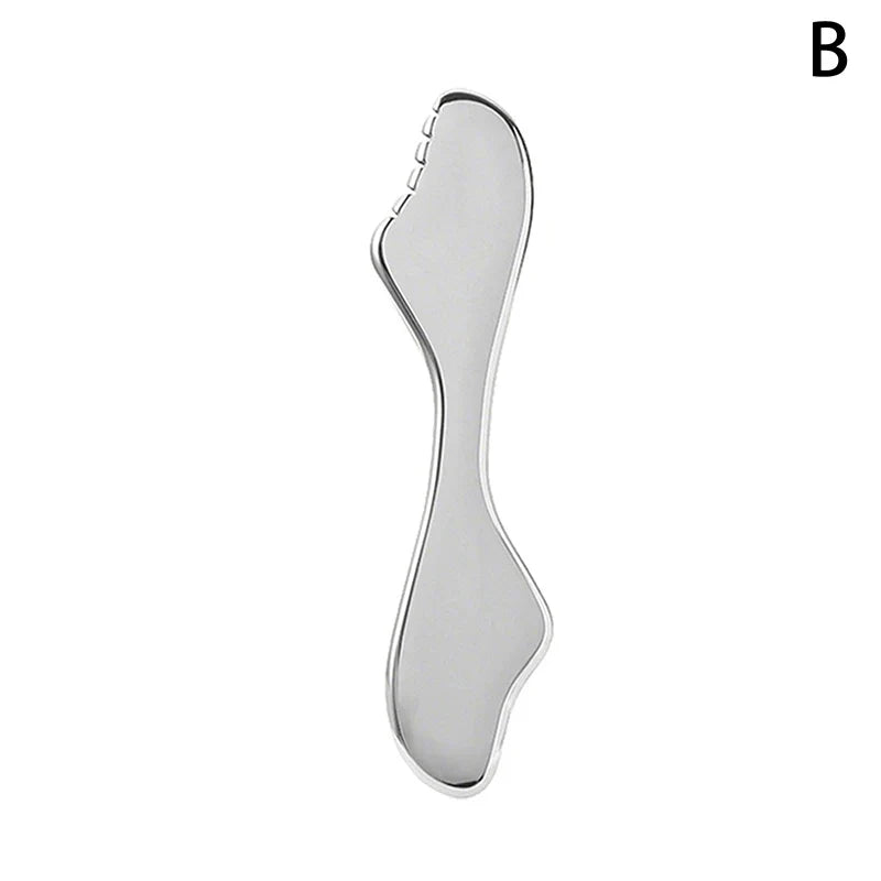 Stainless Steel Gua Sha Scraping Board Body Massager Gua Sha Massager Qme B