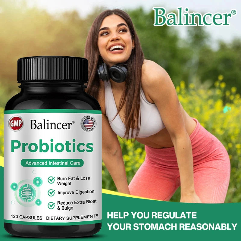 Lactobacillus Probiotic Supplement – Gut Health Men & Women Probiotic Supplement Qst