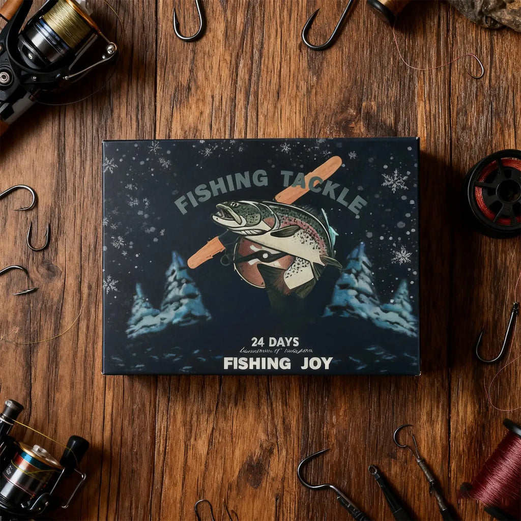 Christmas Advent Calendar – 24 Fishing Lures | Angler Gift Fishing Advent Calendar Qme