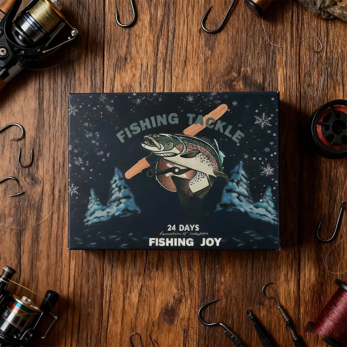 Christmas Advent Calendar – 24 Fishing Lures | Angler Gift Fishing Advent Calendar Qme
