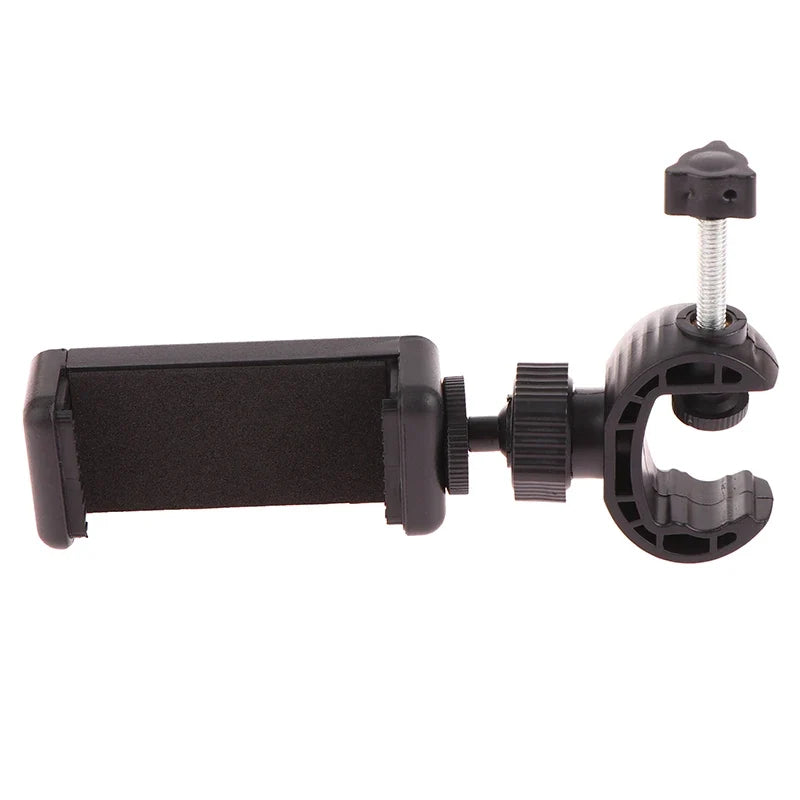 Universal Smartphone Holder Clip Mount for Microphone Stands Phone Holder Mount Qme onesize