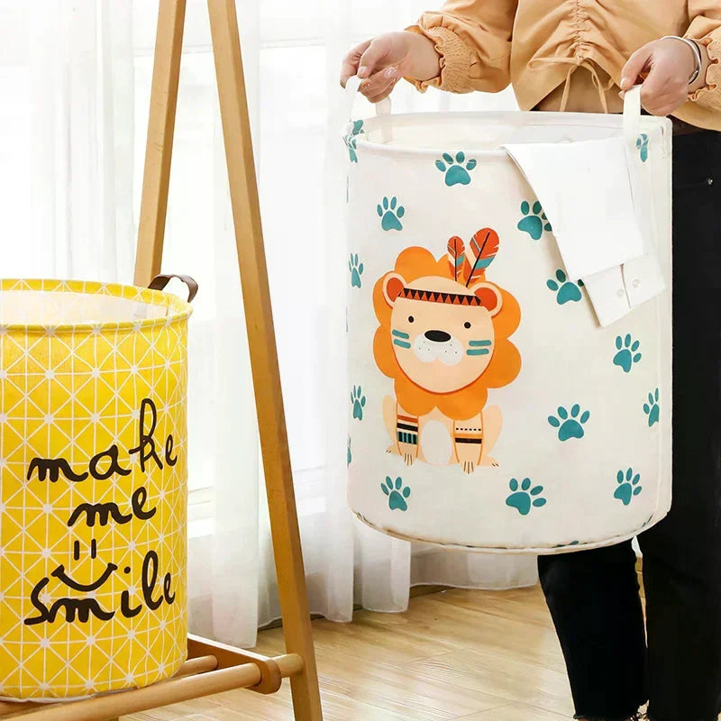 Foldable Laundry Basket – Plastic Clothes Storage Bucket Foldable Laundry Basket Qme