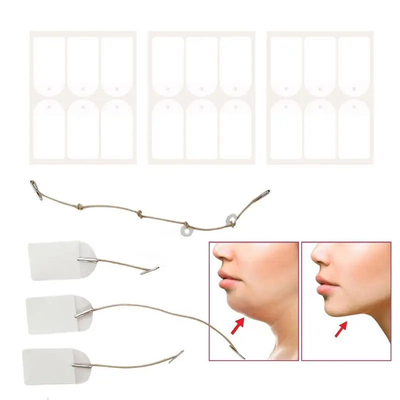Invisible Waterproof Face Lift Tape – V-Shape Breathable Face Lift Tape Qme