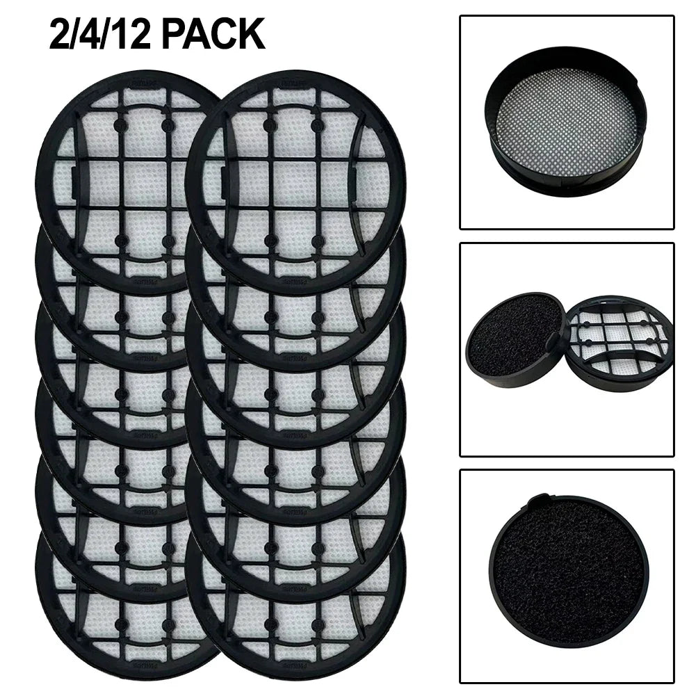 2-Pack Washable Foam Inlet Filter for VC 7000 & 8000 Vacuums Vacuum Filter Qme