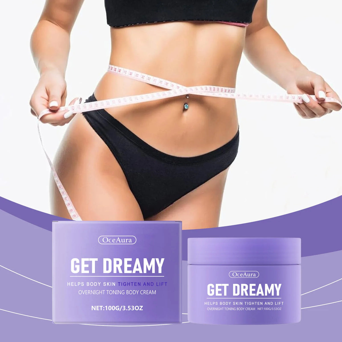 OceAura Body Firming Cream – Tightening & Smoothing 100g Body Firming Cream Qst
