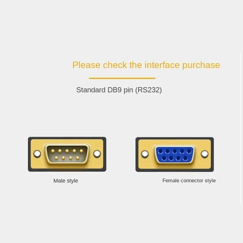 USB to DB9 RS232 Serial Adapter Gold Plated – FTDI PL2303 USB Serial Adapter Qme