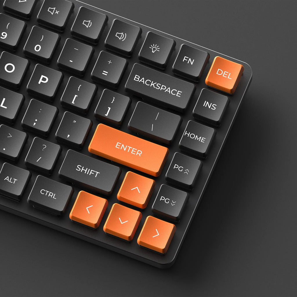 CHOSFOX Low Profile PBT Keycaps | Kailh Choc 1350 Switch Mechanical Keyboard Keycaps Qme