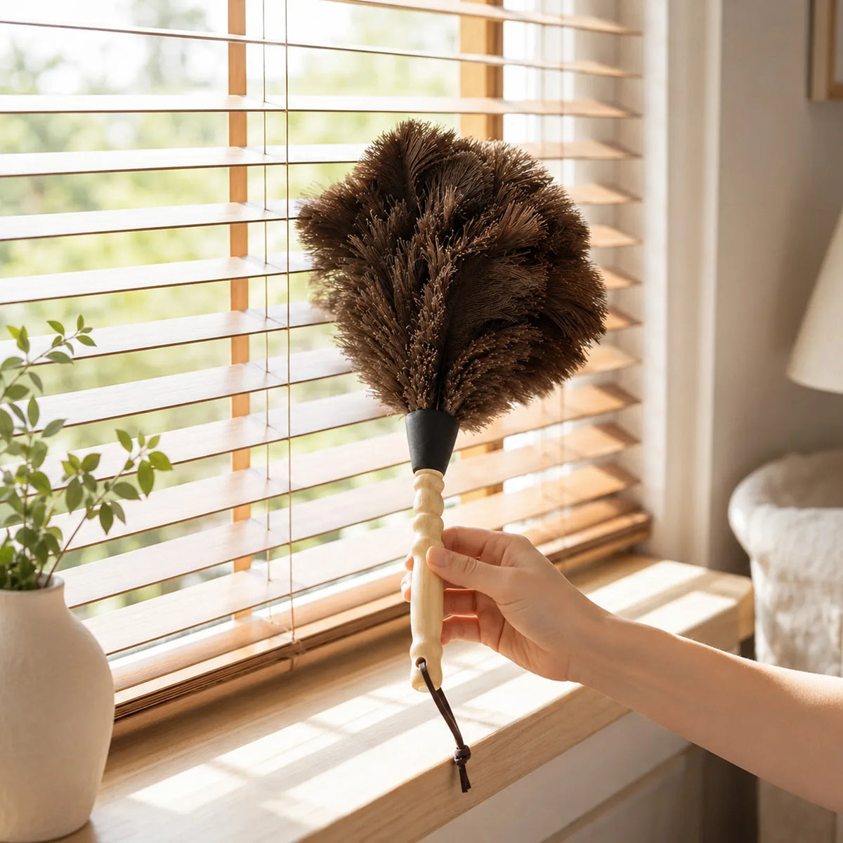 Microfiber Electrostatic Feather Duster – Multifunction Home Microfiber Feather Duster Qme
