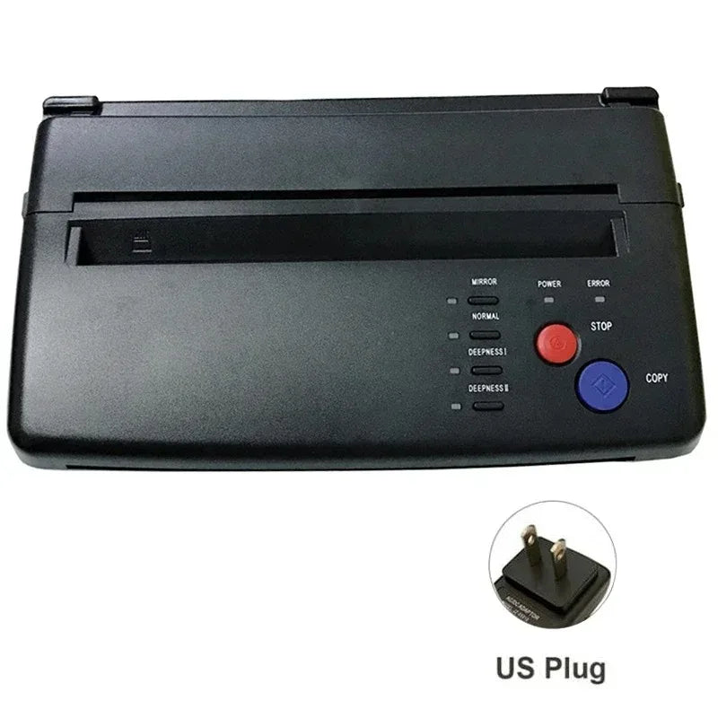 Tattoo Stencil Transfer Machine – A4 Thermal Copier Printer Tattoo Stencil Printer Qst US PLUG