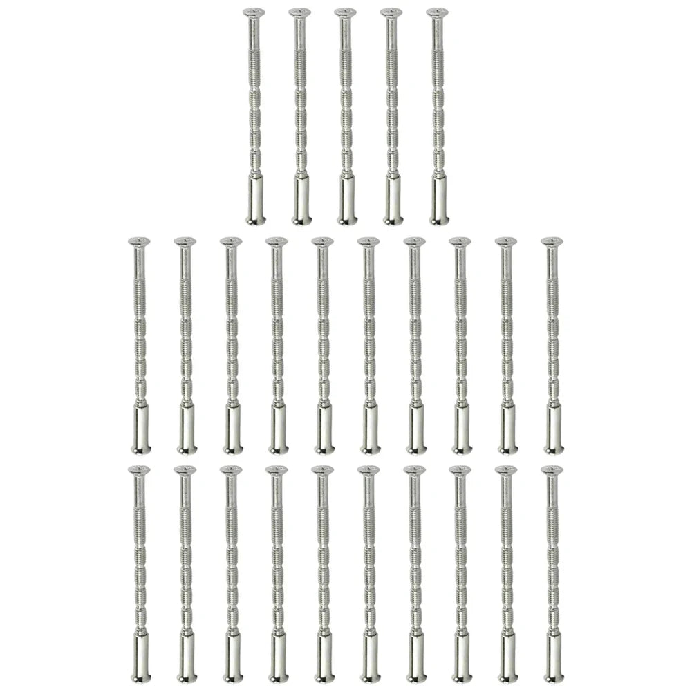 M3 Door Handle Fixing Screws – 25pc Carbon Steel Bolts Cabinet Fixing Screws Qme