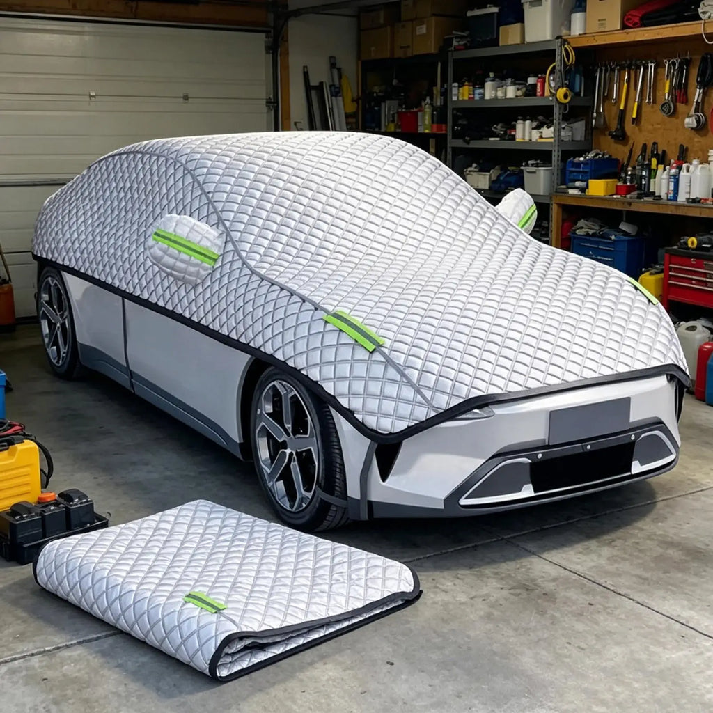 Half Car Cover – UV, Waterproof, Snow & Frost Protection Half Car Cover Qst