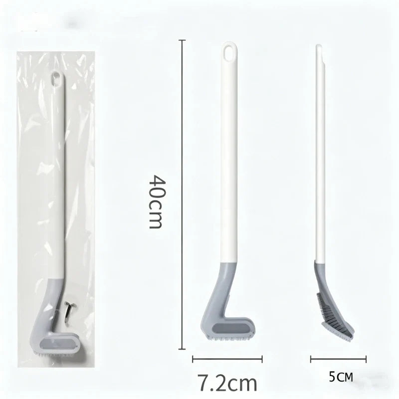 Golf Silicone Toilet Brush & Wall-Mounted Holder Set Toilet Brush Set Qme