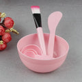 DIY Face Mask Mixing Tool Set – Spatula, Bowl & Spoons Skincare Mixing Tool Set Qme 4PCS