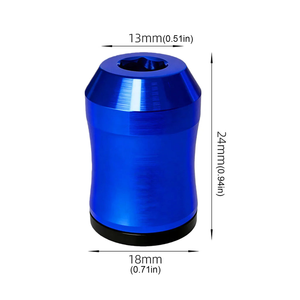 Magnetic Screw Ring Universal Magnetizer – Aluminum Alloy Bit Screwdriver Magnetizer Qme