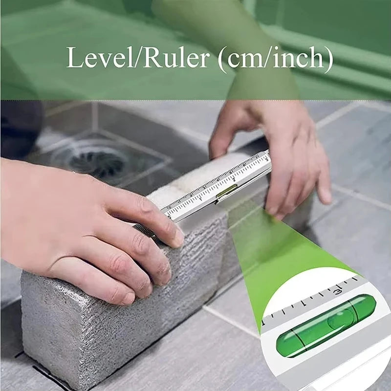 7-in-1 Multifunction Pen – Stylus, Screwdriver & Spirit Level Multifunction Pen Tool Qst