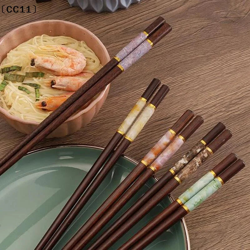 Reusable Bamboo Non-Slip Chopsticks – Sushi & Dining Bamboo Chopsticks Qme