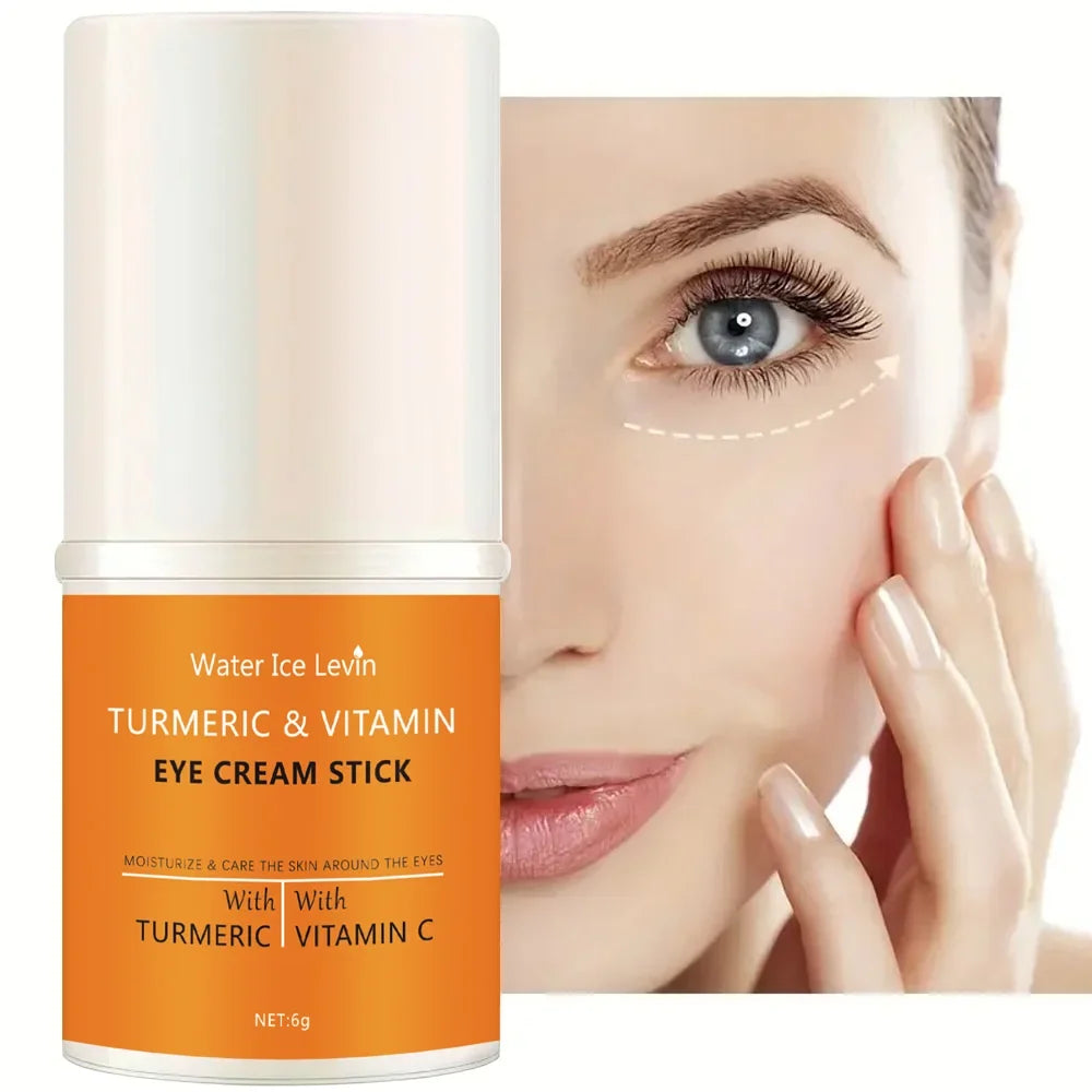 Turmeric Vitamin C Eye Cream Stick – Brighten & Smooth Eye Cream Stick Qme