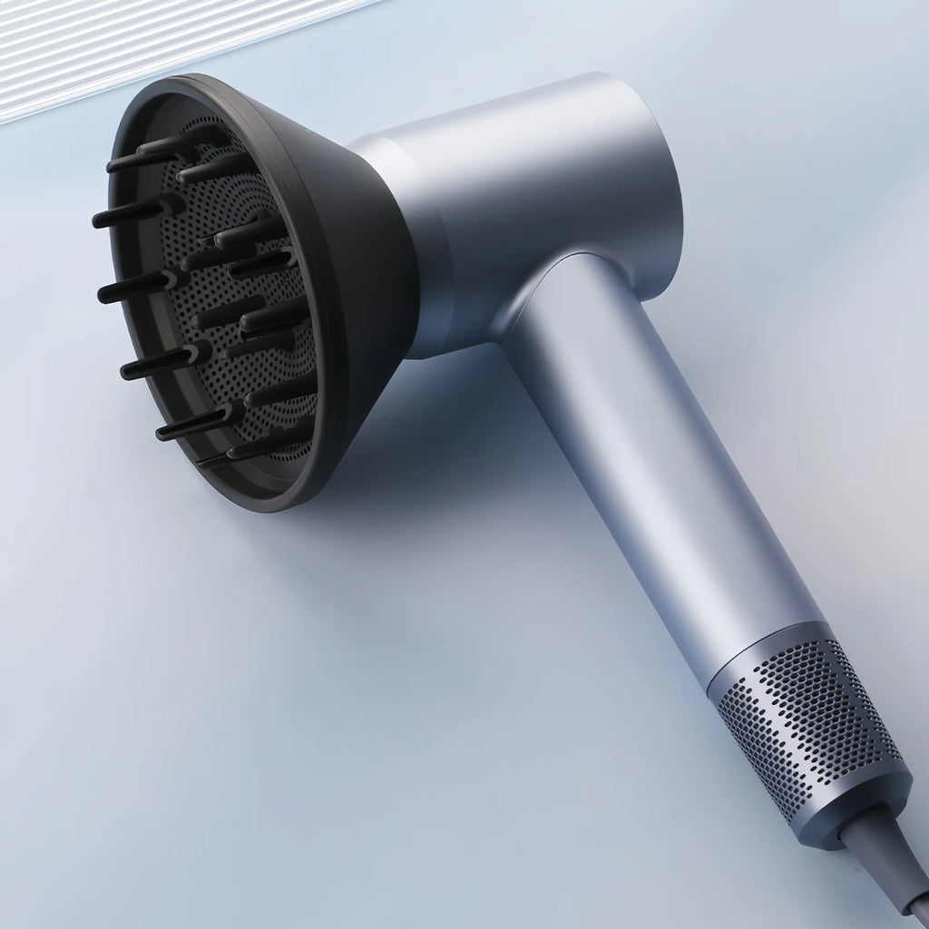 Hair Dryer Magnetic Attachments – Nozzle, Diffuser & Air Tube Hair Dryer Accessories Qst