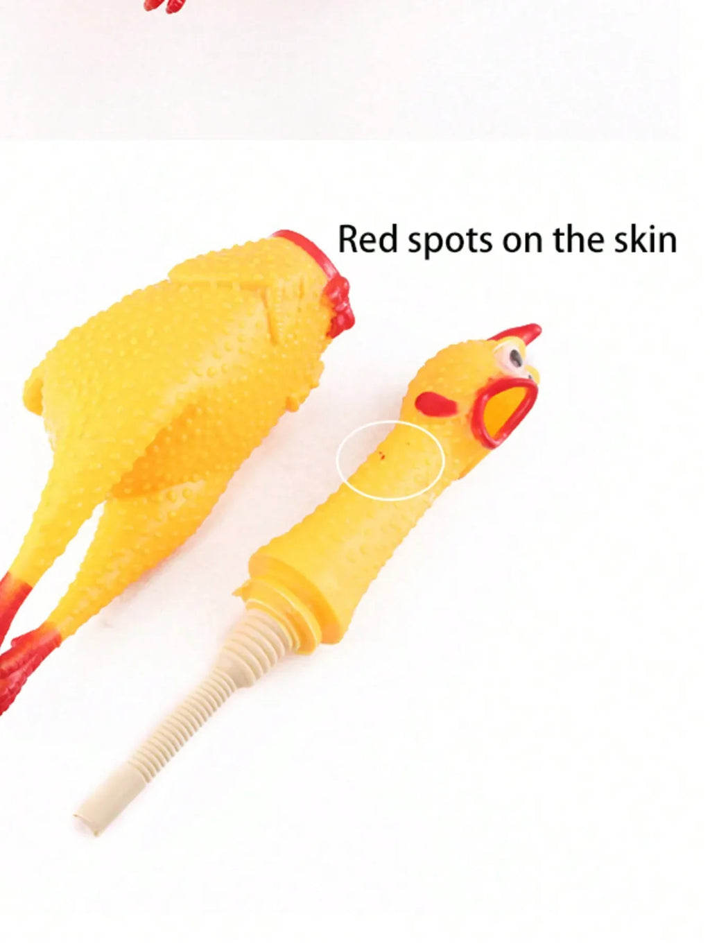 Screaming Chicken Squeeze Toy – Funny Novelty Prank Gift Novelty Squeeze Toy Qme