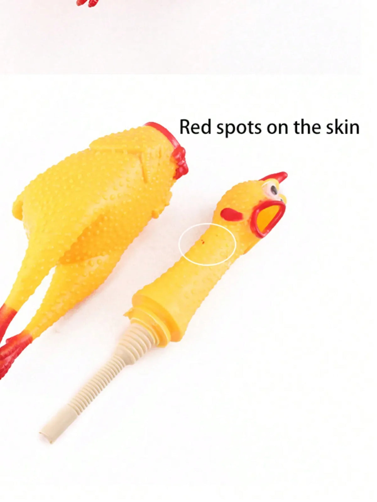 Screaming Chicken Squeeze Toy – Funny Novelty Prank Gift Novelty Squeeze Toy Qme