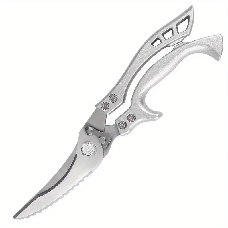 Heavy Duty Kitchen Shears – Stainless Steel Multi-Function Scissors Kitchen Shears Qme 1pc