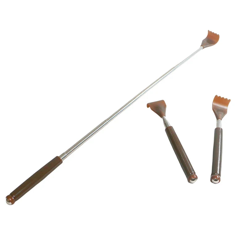 Extendable Telescopic Back Scratcher with Magnetic Ball Massager Back Scratcher Massager Qme