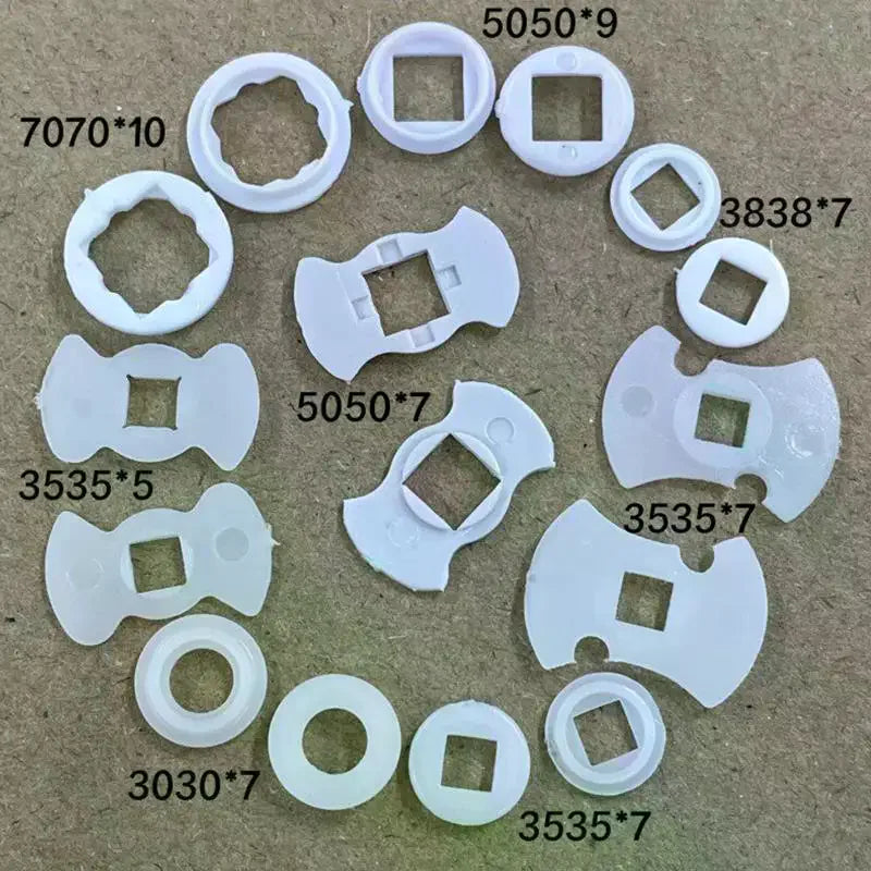 LED Insulation Gasket Spacer – 3535 5050 7070 XPL XPG Emitters LED Insulation Gasket Qme