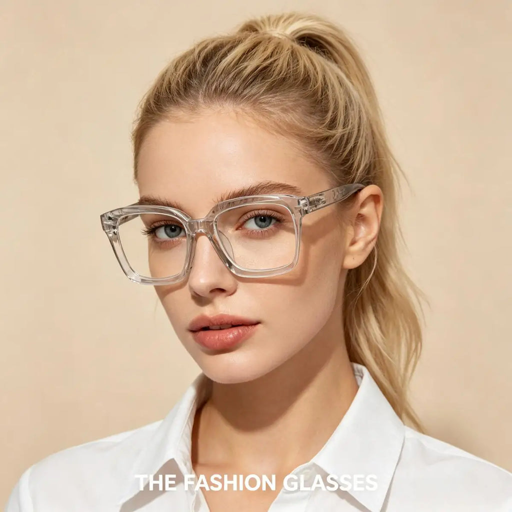 2-Pack Blue Light Blocking Square Reading Glasses +1.0–+3.0 Reading Glasses Qst