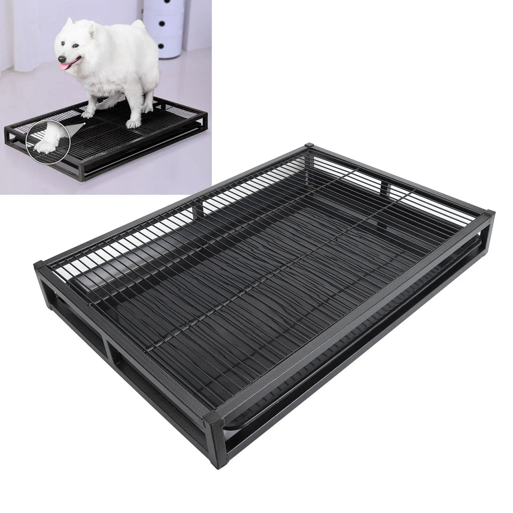 Large Dog Potty Tray – Reusable Indoor & Outdoor Litter Box Dog Potty Tray Qme