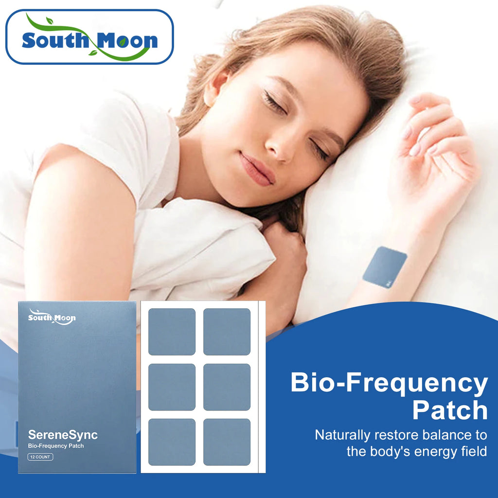 South Moon Deep Sleep Relaxation Patch 12 Pcs – Calm & Rest Sleep Relaxation Patch Qst