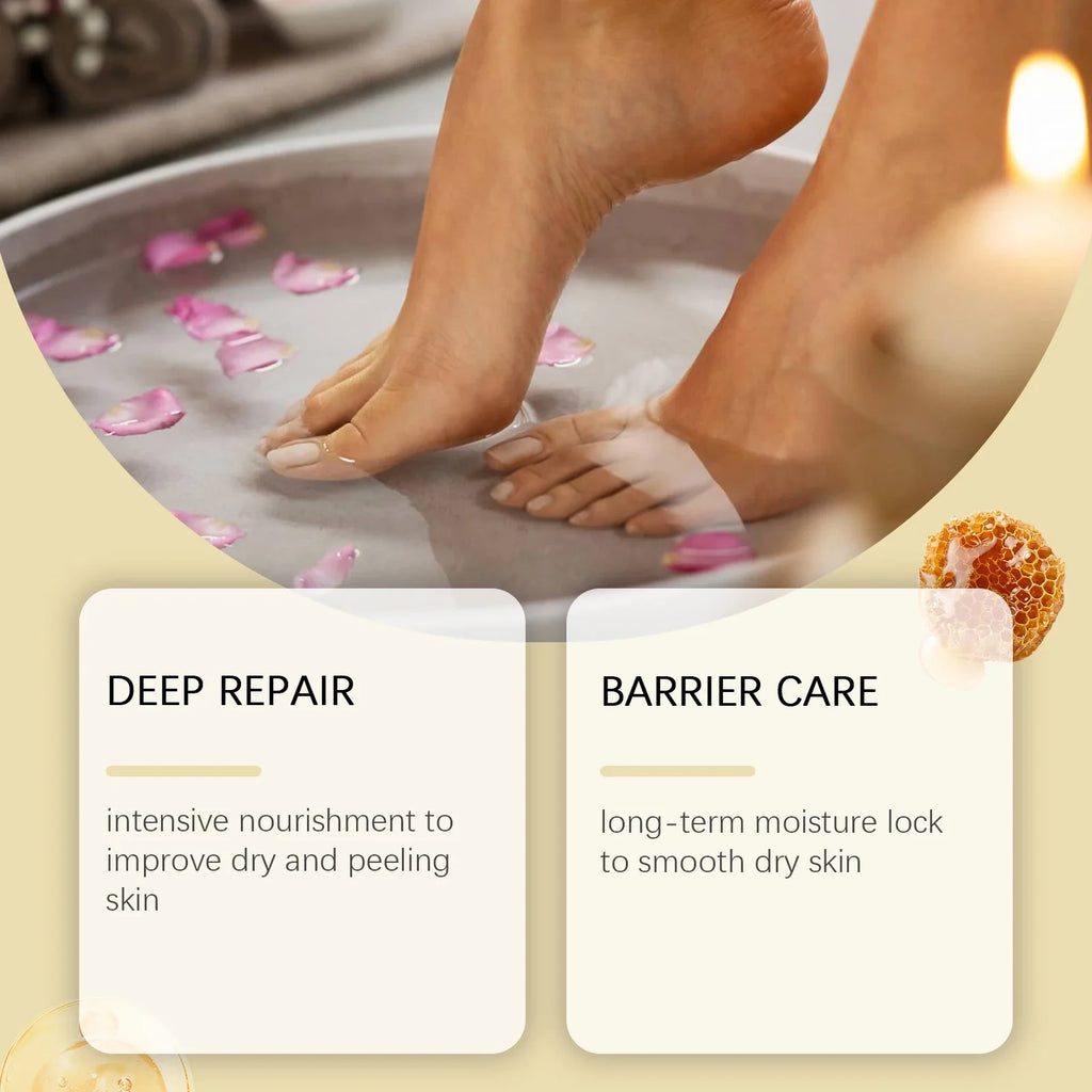 Lanolin Hand & Foot Cream – Deep Moisturizing & Exfoliating Hand & Foot Cream Qme
