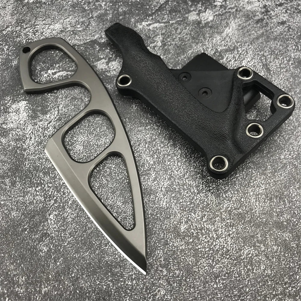 Mini Fixed Blade Knife with Sheath – EDC Camping & Hiking Fixed Blade Knife Qst