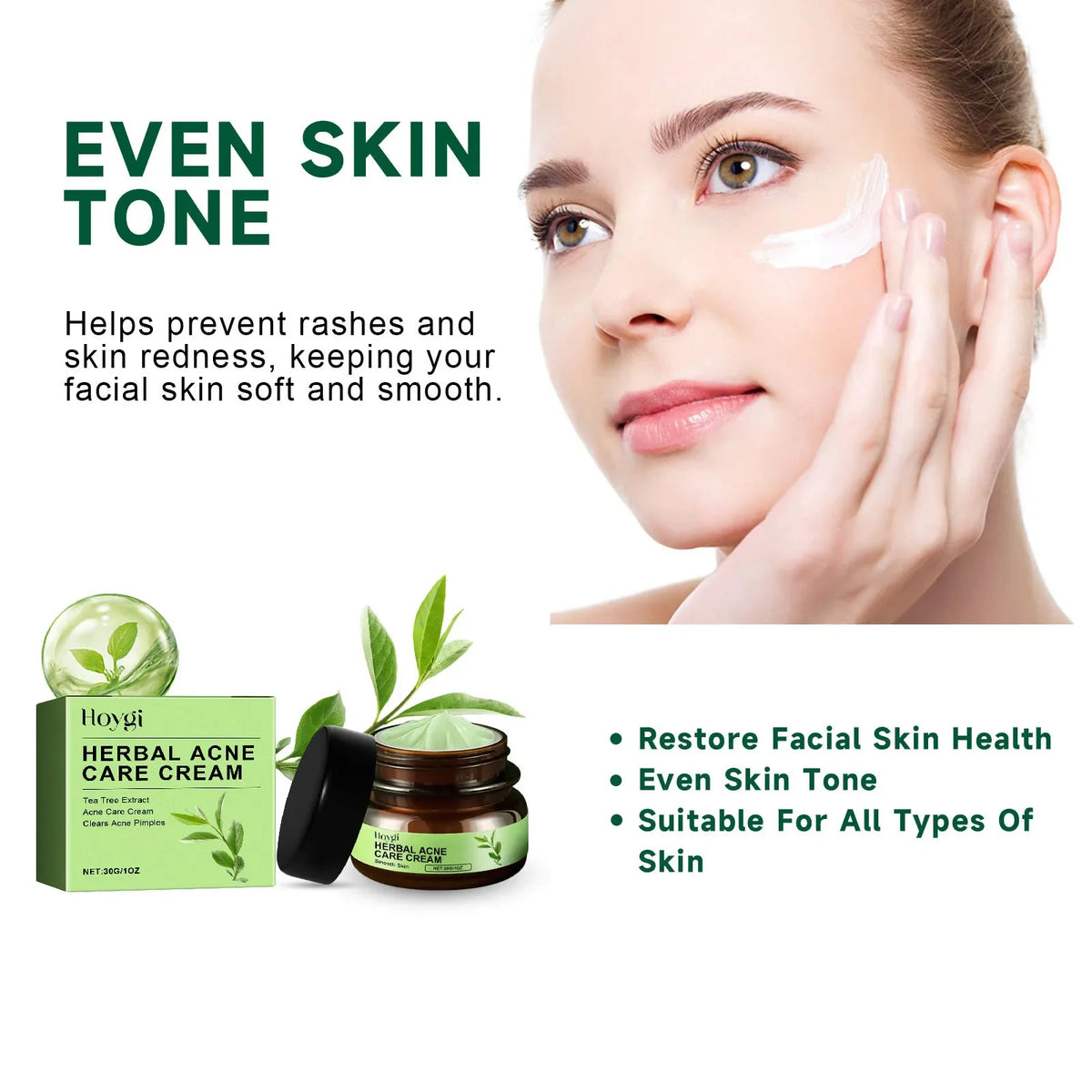 Hoygi Acne Face Cream – Oil Control & Pore Minimizing Serum Acne Face Cream Qst