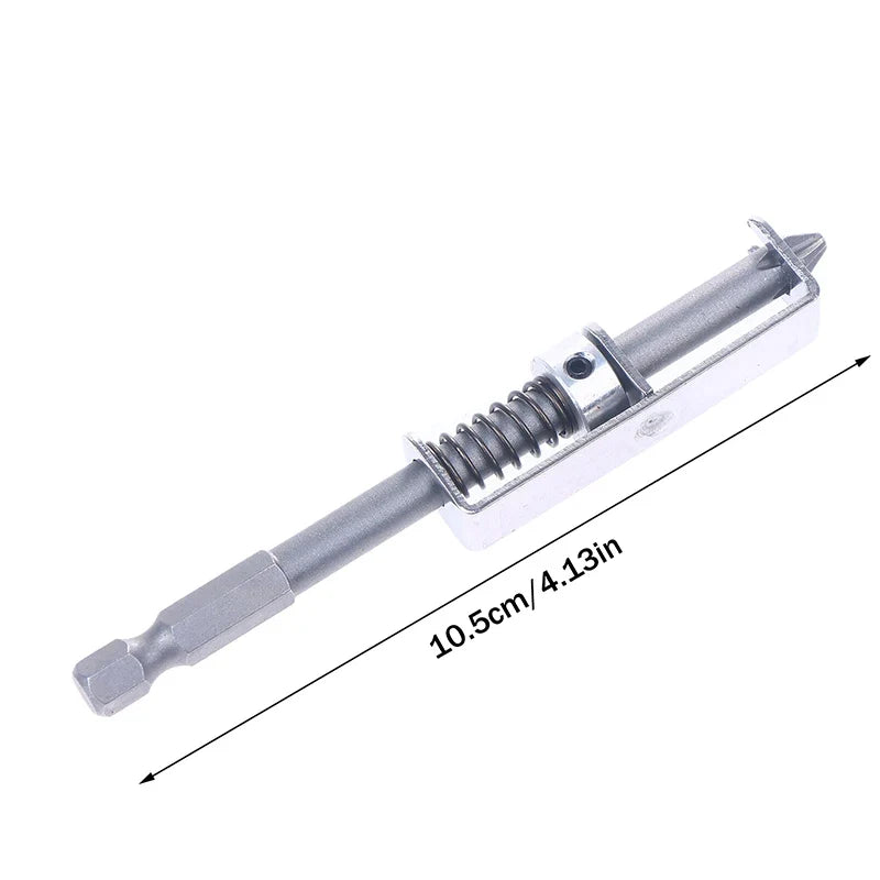 Spring-Loaded Screw Holder Bit | Anti-Drop Screwdriver Tool Screwdriver Bit Qme