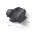 Cervical Neck Massager Pillow – Heat, Vibration & Traction Neck Massage Pillow Qst Gray