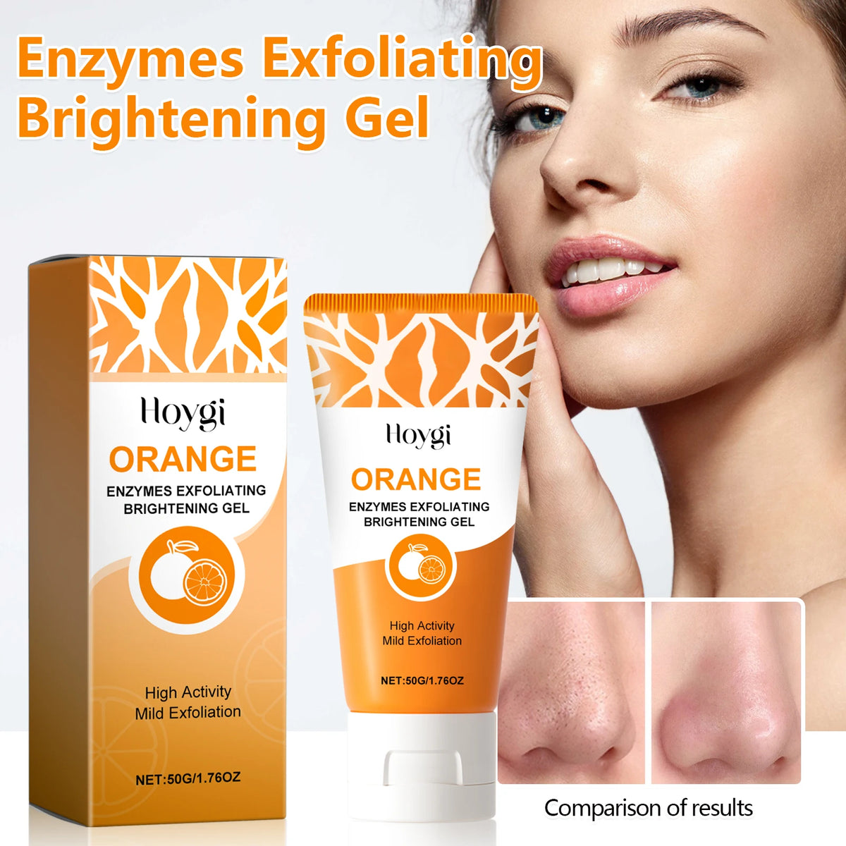 Hoygi Niacinamide Exfoliating Gel – Pore Minimizing Cleanser Exfoliating Face Cleanser Qst