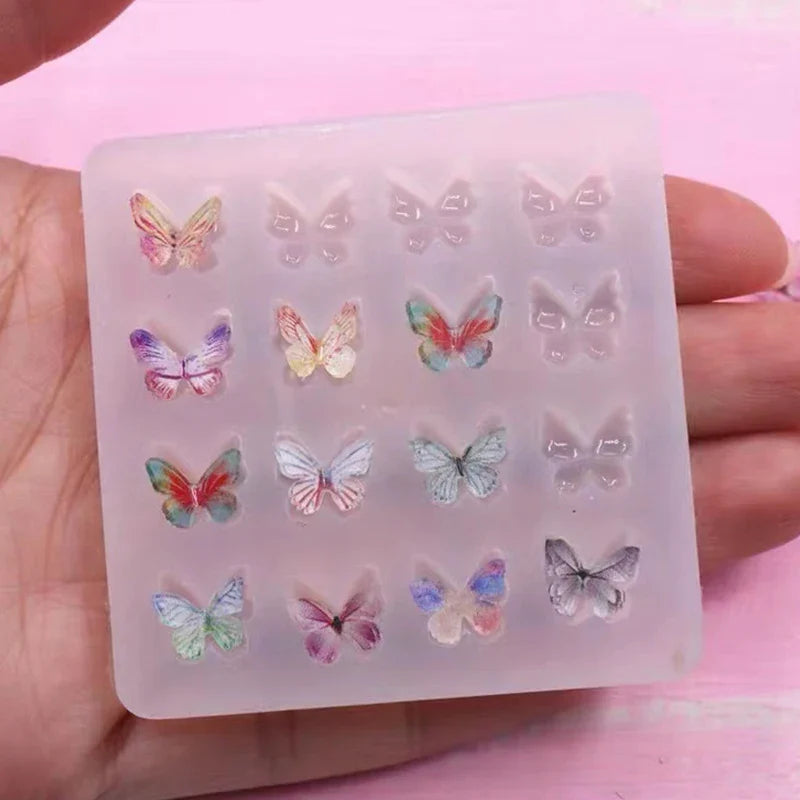 Butterfly Silicone Resin Molds for DIY Pendant Jewelry Making Silicone Resin Mold Qme one size
